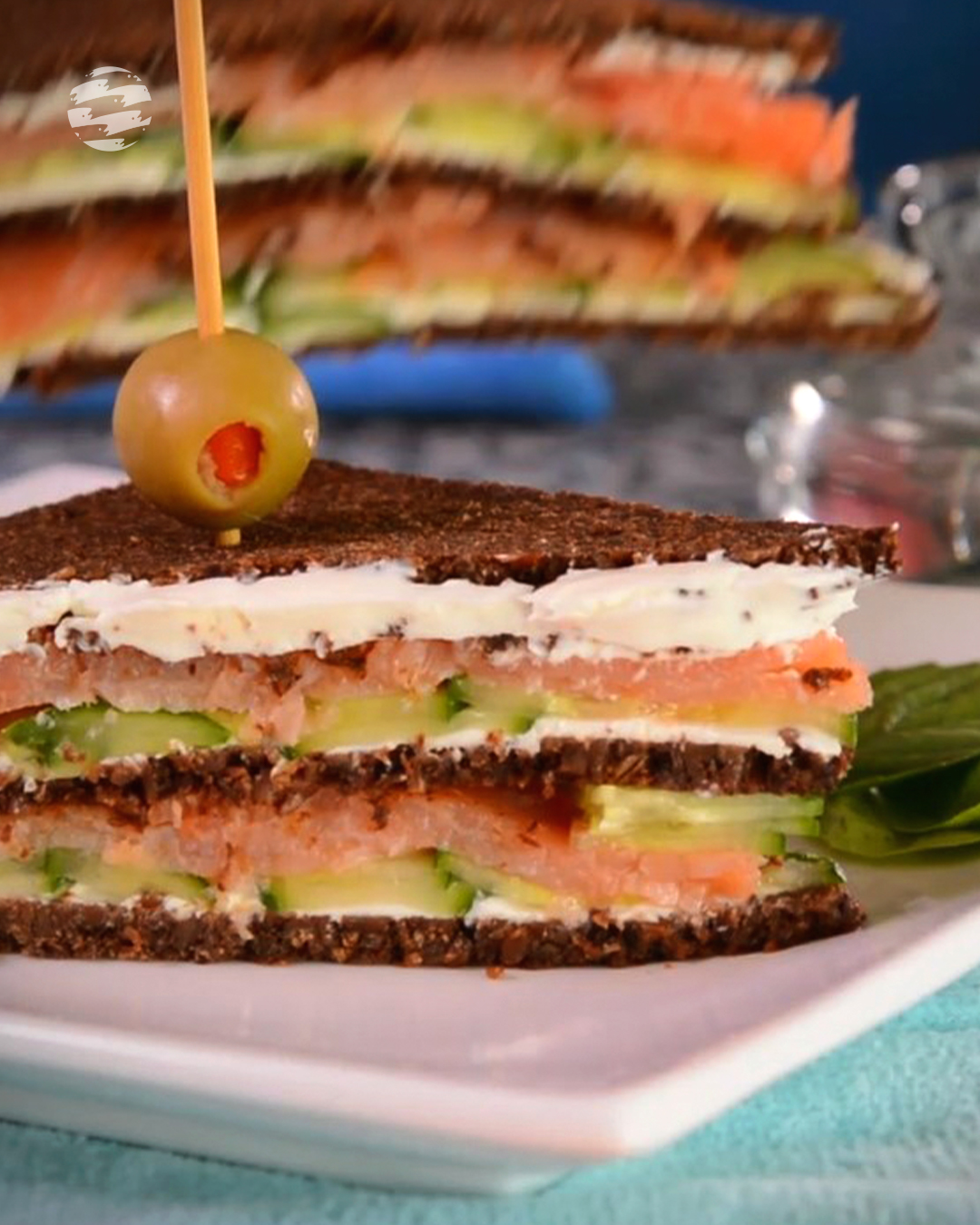 Sandwich salmón pepino: una delicia fácil de preparar 🥪
