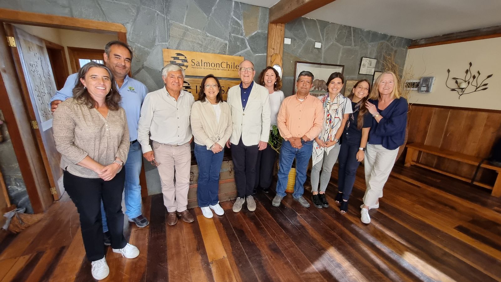SalmonChile se reúne con la Universidad de Standford para conversar sobre sustentabilidad