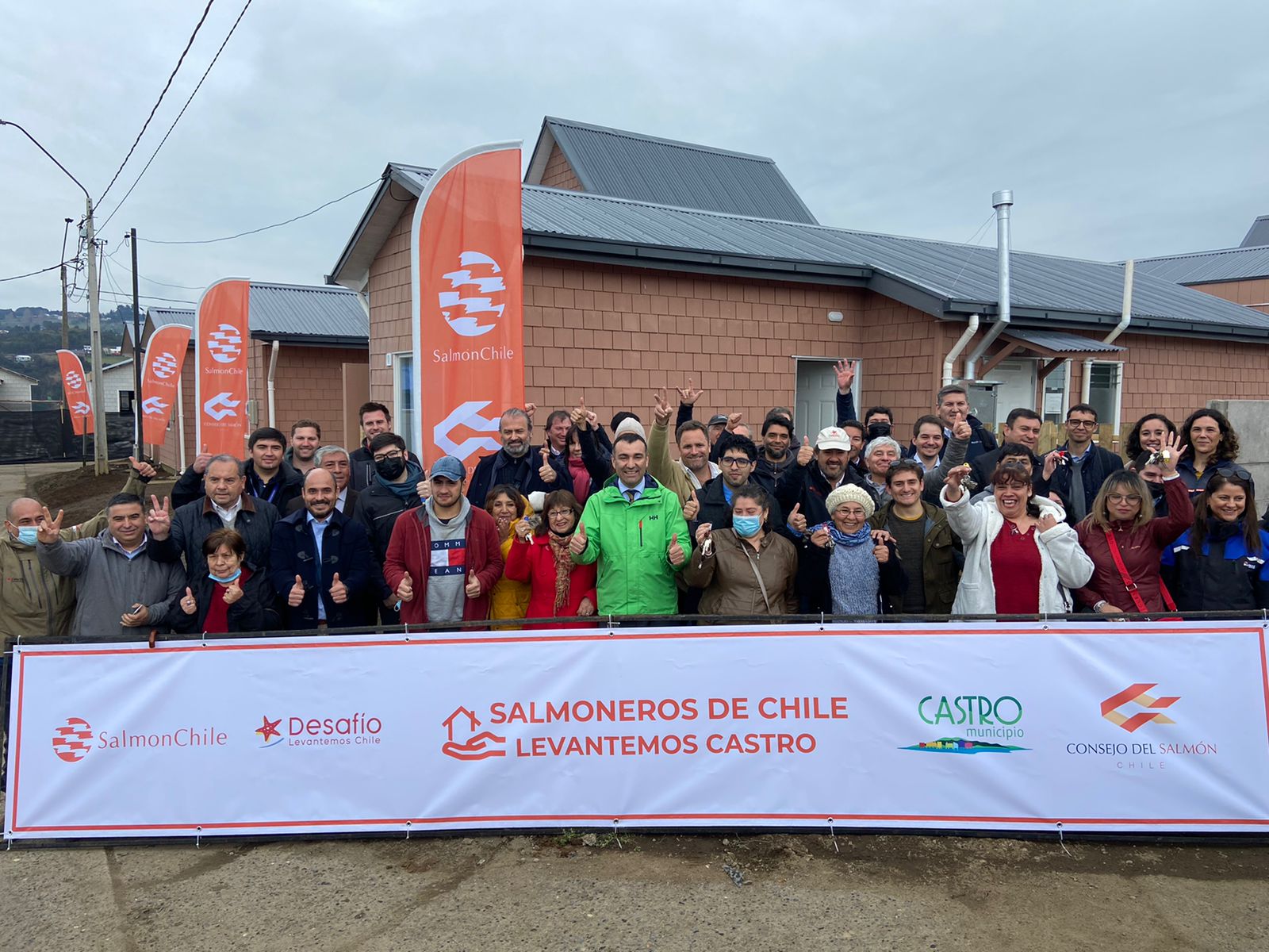 A un año de la primera piedra de reconstrucción en Castro: Carmen Antiñanco, dirigenta vecinal: “Nunca esperamos tener las casas en tan poco tiempo”