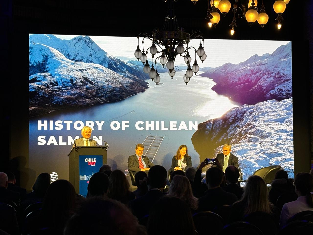 Arturo Clément desde el Chile Day de Londres: “Nuestra participación le da a la salmonicultura la importancia y la visibilidad que desde hace años hemos buscado en Chile”