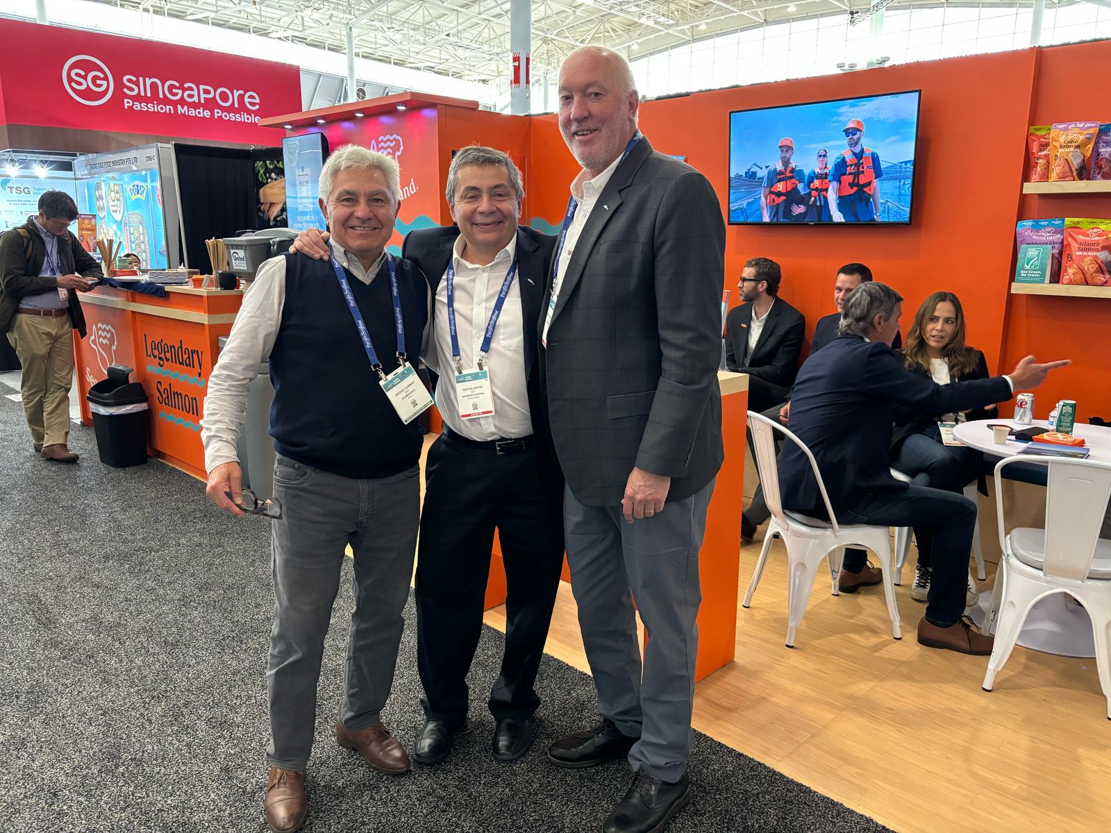 SalmonChile y sus empresas socias destacan en la principal feria de productos del mar en Estados Unidos