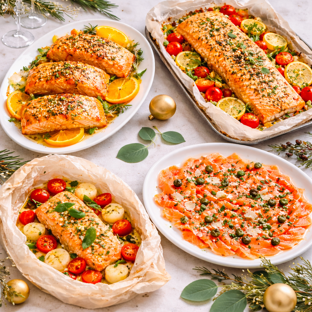 3 recetas fáciles con salmón de chile para estas fiestas